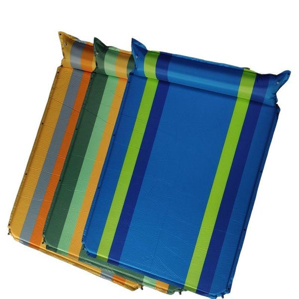 

outdoor pads movement proof camping mat nature hike automatic inflation tent mattress spreading two people beach inflatable travel hiking