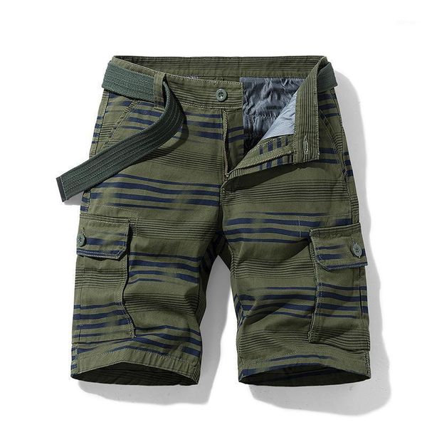 

summer streetwear boy shorts men casual stripe printed overalls pants mens homme classic clothing beach male men's, White;black