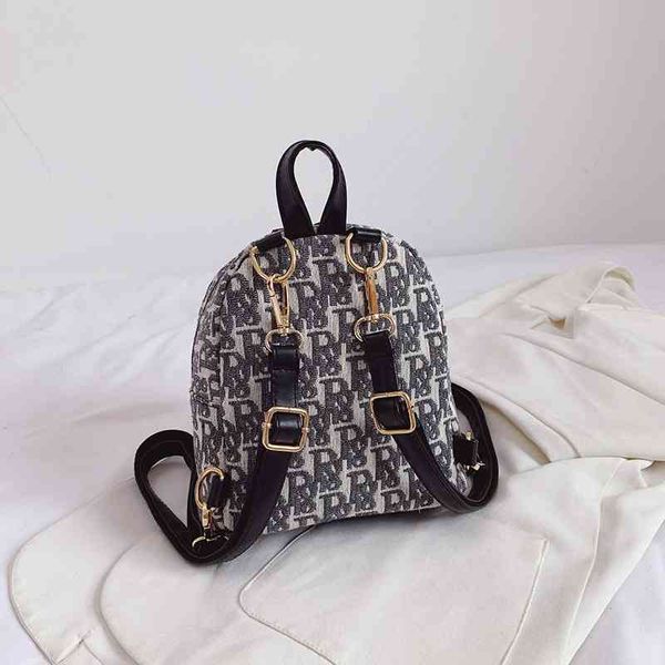 

classic women's new leisure letter embroidery backpack fashion women's bag style single shoulder messenger bag handbags