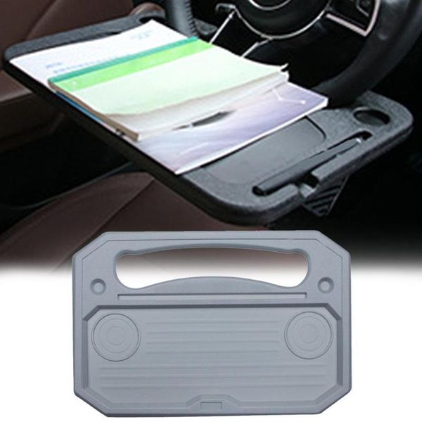 

car organizer multifunctional portable steering wheel tray food lapstorage shelf table auto parts