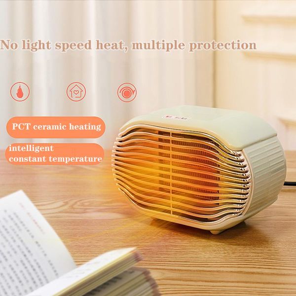 

smart home control electric heating deskfan winter fast power saving mini heater portable office household ptc ceramic heatingthermostat