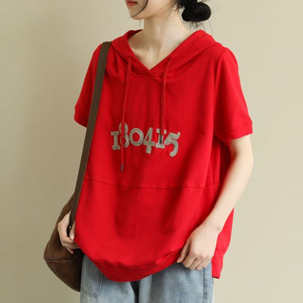 

dress summer girl's fashionable short sleeve lets tshirt all combined casual cotton with hoodie femme shirt plus size s807, Black;gray