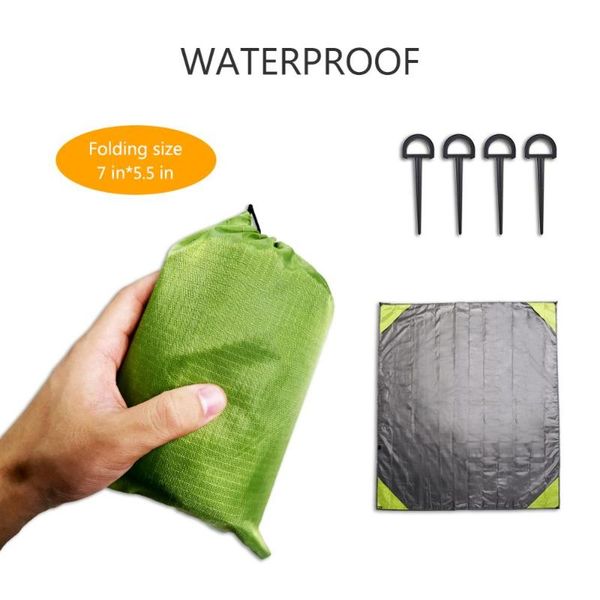 

outdoor pads camping mat beach blanket 160*140cm waterproof portable ground mattress picnic