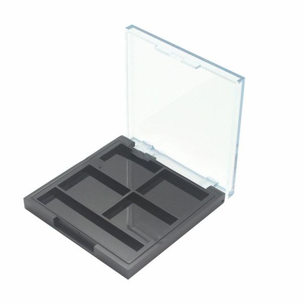 

storage bottles & jars 100pcs empty eyeshadow palette, make up container pallet for cosmetics makeup eye shadow palette pans case,black