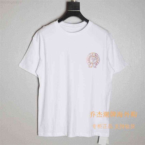 

hearts short s chrome crosin t-shirt sleeve japan with colorful horseshoe print 0gwa, White;black
