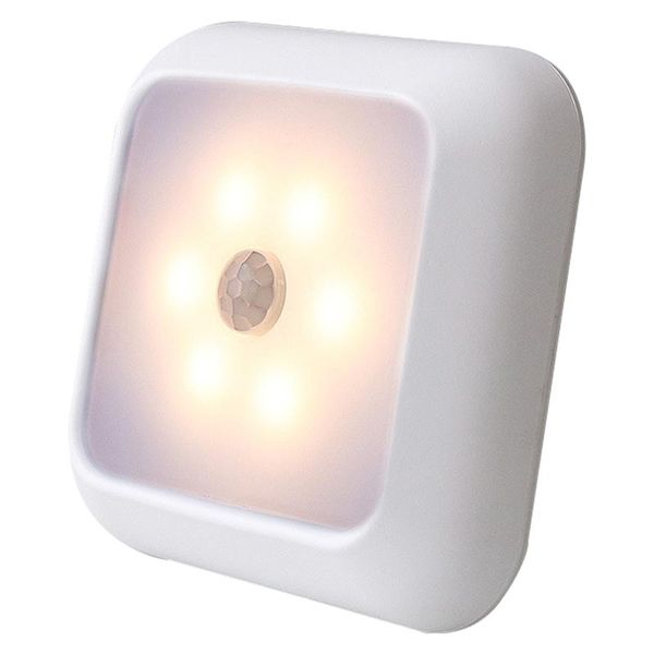 

night lights motion sensor light 6led wireless battery operated for cabinet stairs