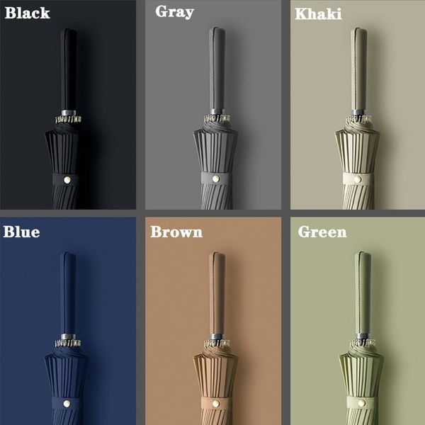 

umbrellas 24k long handle large golf umbrella strong windproof glassfiber parasol outdoor activities business