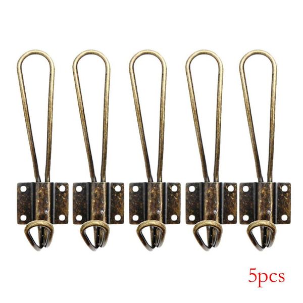 

handlebars 5pcs black/bronze coat hook iron wall single classical double