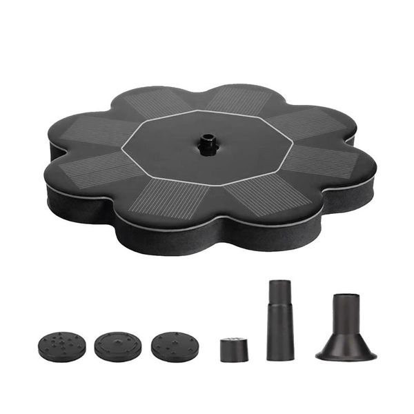 

garden decorations solar power pump bird bath water floating pond patio decor summer fountain decoration