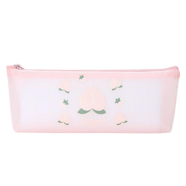 

pencil bags large soft pu bag waterproof desk organizer marker pen case stationery holder simple dxab