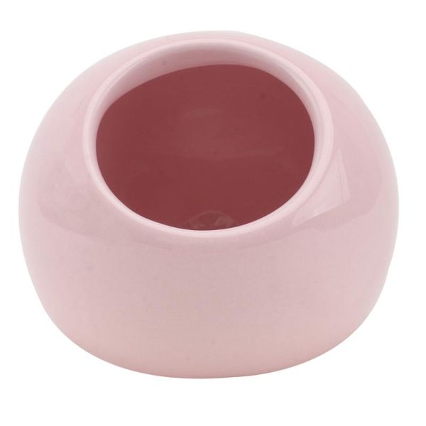 

1pc durable simple pet nest creative hamster cooling ceramic house small animal supplies