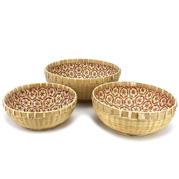 

storage baskets handmade wicker woven basket, bread for serving, fruit baskets, kitchen organizer, multi-purpos