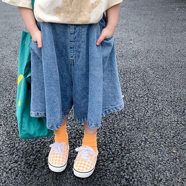 

arrival girls denim long pants summer fashion jean 2-7 years ye713 jeans, Blue