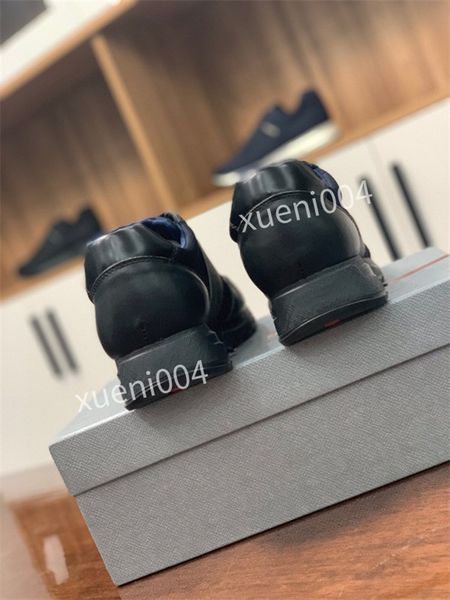 

brand mens designer sneakers b25 trainers shoes running shoes mens valentinoes casual espadrilles flats genuine leather brand racer luxury s, Black