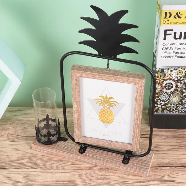 

frames 1pc 6 inches creative hydroponics po frame decor double-sided picture ornament modern deskcrafts for ho