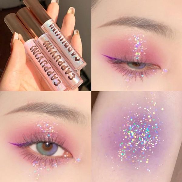 

eye shadow liquid eyeshadow 6 colors glitter quick dry cosmetic makeup