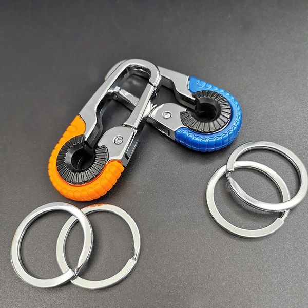 

keychains original station wagon keychain steel buckle carbine outdoor metal leisure camping, Silver