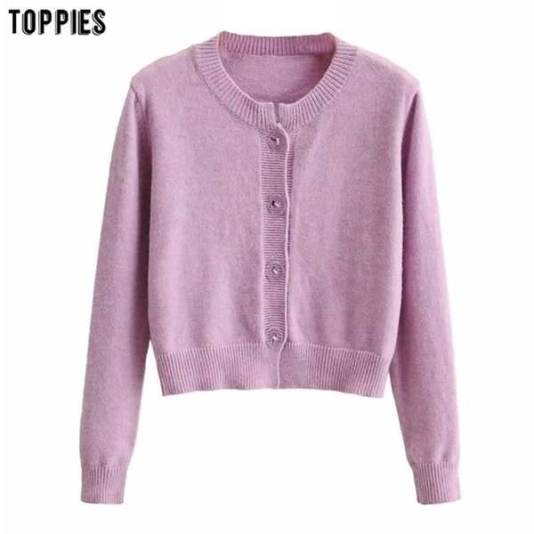 

cardigan jacket womens sweater knitted single breasted coat solid color cardigans 210421, White
