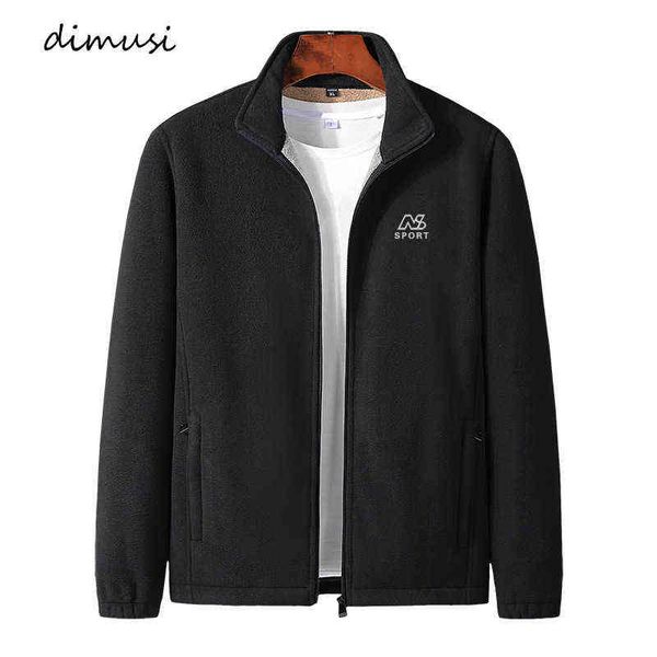 

dimusi autumn winter men's jackets casual male outwear hiking windbreaker jackets mens slim fit thermal sports jackets clothing y1122, Black;brown
