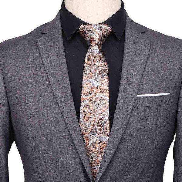 

2021 7cm men's polyter silk head busins wedding tie shengzhou, Blue;purple