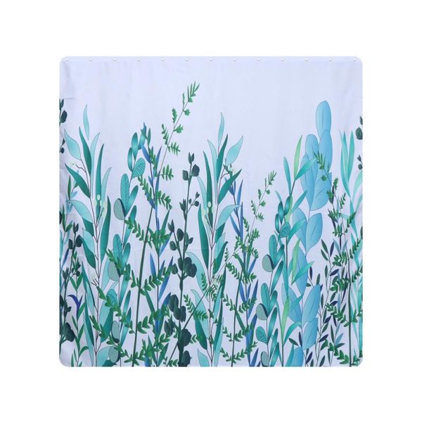 

shower curtains 1pc waterproof curtain polyester plant-printed bath