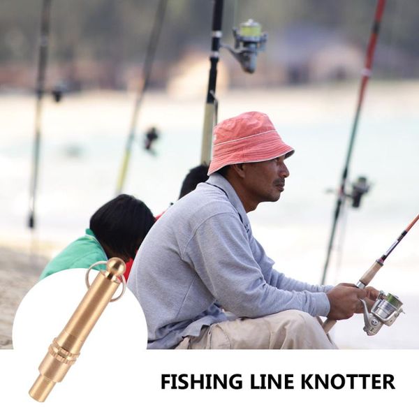 

2pcs fast knot line tying tool metal fishing knotter accessories hooks