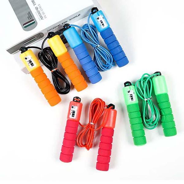 

jump ropes professional rope with electronic counter skipping pattern fitness equipments gym sports accessories