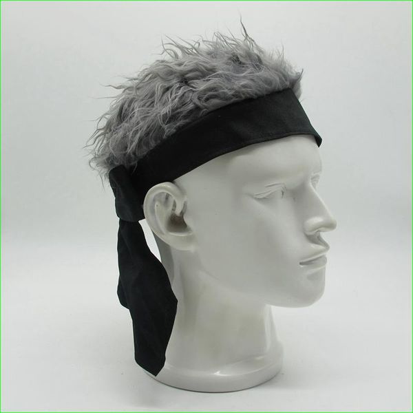 

men women golf cap headscarf hat outdoor sports fake flair hair sun visor hats, Black;white