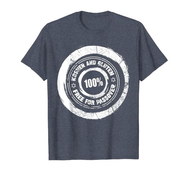 

jewish passover 100% kosher gluten t shirt design, White;black