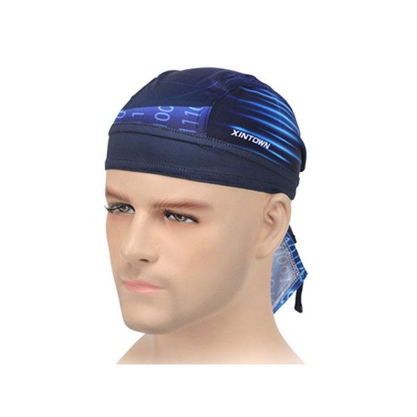 

men riding cap outdoor sport scarf breathable bike cycling caps mountain road bicycle head wear proof hat 5 colors & masks, Black