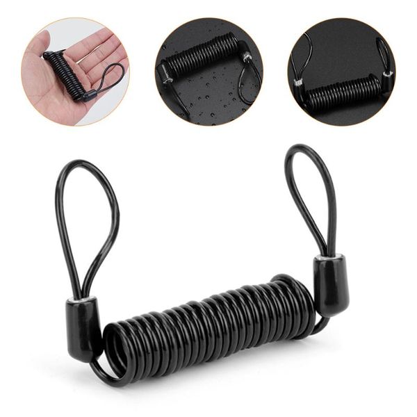 

bike locks 4pcs durable lock wires brake wire reminders (black)
