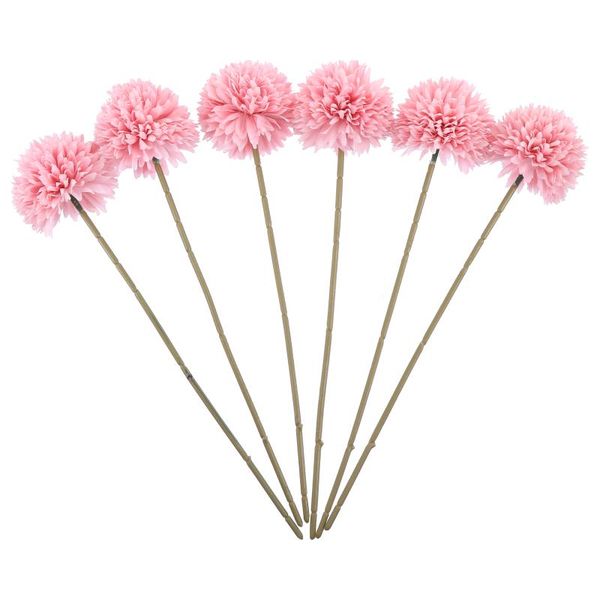 

decorative flowers & wreaths 6pcs artificial hyacinth bridal wedding party bouquet decoration fake