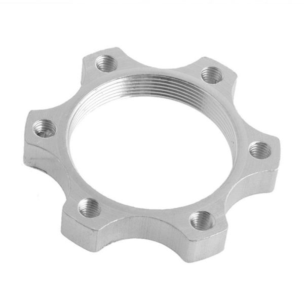 

bike brakes parts multifunctional cycling floating outdoor easy apply 6 bolt aluminum durable bicycle threaded hubs disk