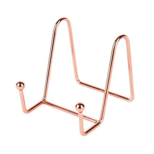 

frames nordic book display iron stand, souvenir plate po stand picture frame pedestal holder home decoration