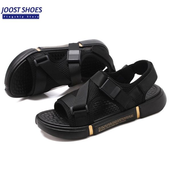 

casual men's sandals breathable and comfortable 2217, Black