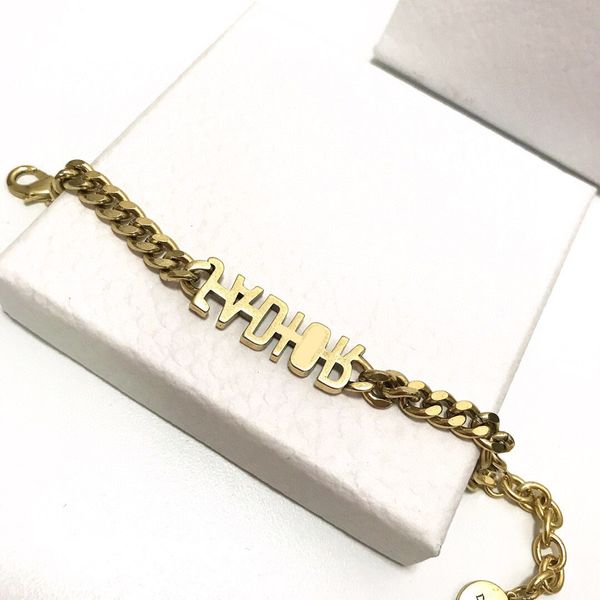 

d home / dijia 20 new ja letter color diamond fashion bracelet exquisite temperament versatile exquisite bracelet, Golden;silver