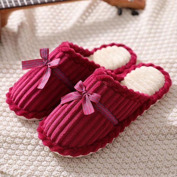 

shoes women slippers soft velvet indoor winter floor home shoe bottom warm for bedroom ladies slides, Black