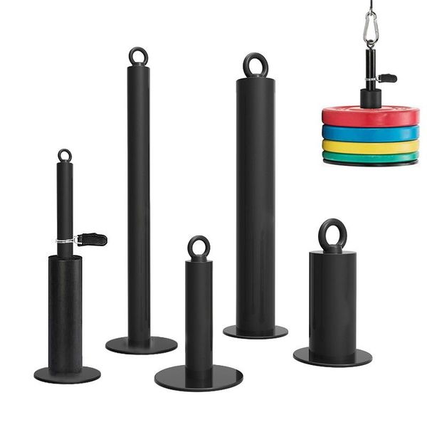 

accessories fitness loading pin pulley cable machine attachments 25mm/50mm dumbbell disks rack for gym home weight lifting strength training