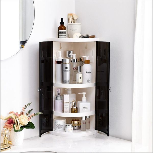 

bathroom storage rack, toilet, wash basin, skin care product wall-mounted triangular corner finishing rack shelf shelves