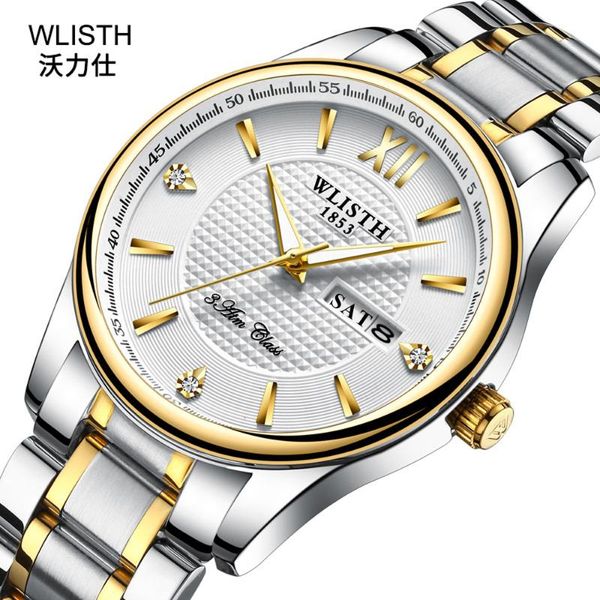 

wristwatches wlisth brand classic business womens wristwatch quartz female watch for woman hour steel bracelet dress ladies, Slivery;brown