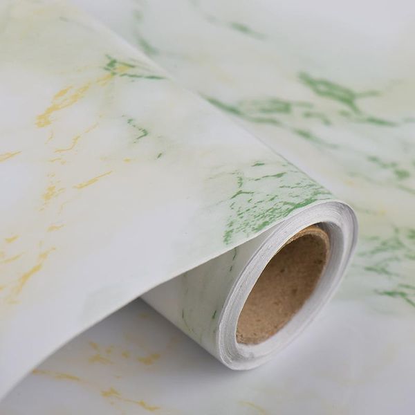 

wall stickers pvc waterproof marble wallpaper self adhesive wood grain contact paper living room deskwardrobe home decorative film