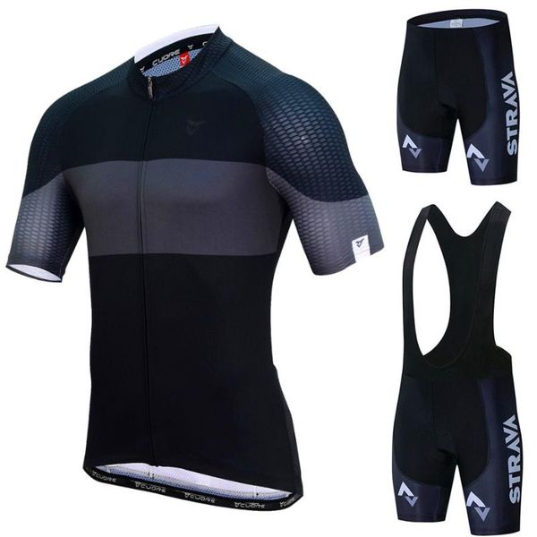 

cycling jersey set for women anti-uv mtb bike uniform 2021 females' short sleeve bicycle team sweatshirt suit racing sets, Black;blue