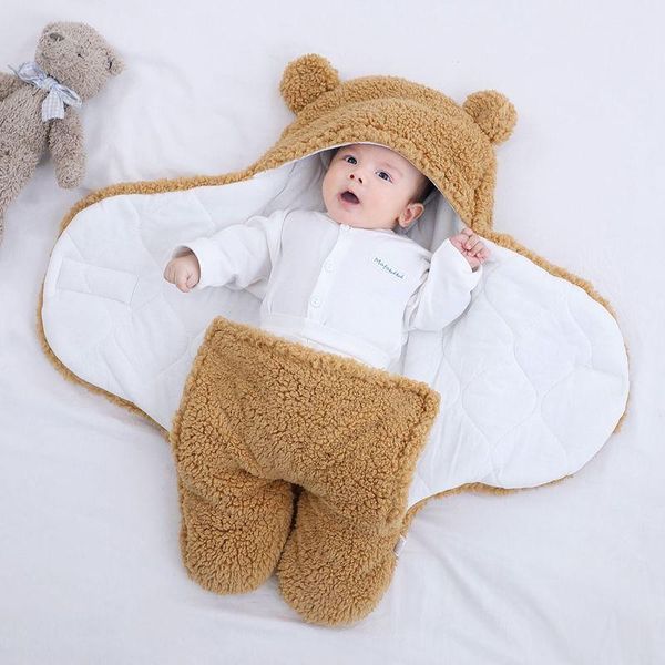 

blankets & swaddling born sleeping bag thickened autumn and winter baby borns