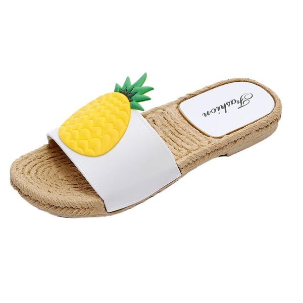 

anti-slip linen slipper summer women indoor home shoes straw ladies flat with bedroom slippers zapatos, Black