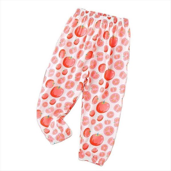 

summer childrens pants cotton thin boys and girls bloomers sunscreen mosquito 4233 17, Blue