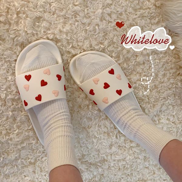 

slippers korean fashion ins web celebrity fairy air cool female summer wear non-slip home beach, Black