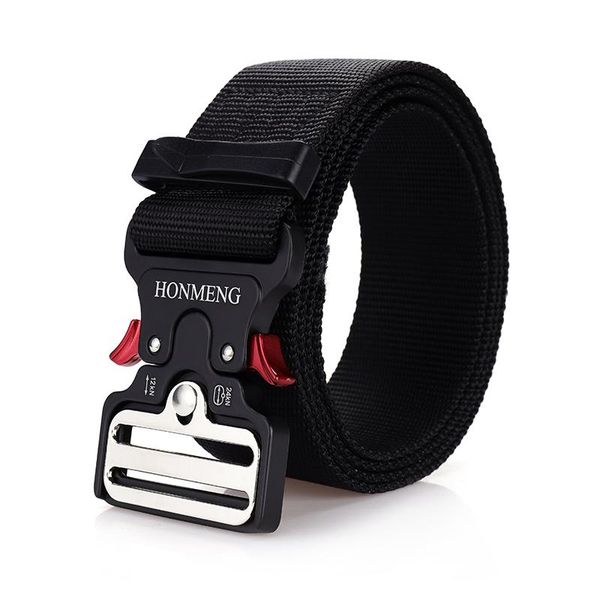 

belts arrival adjustable tactical combat belt military with qucick release metal buckle, Black;brown