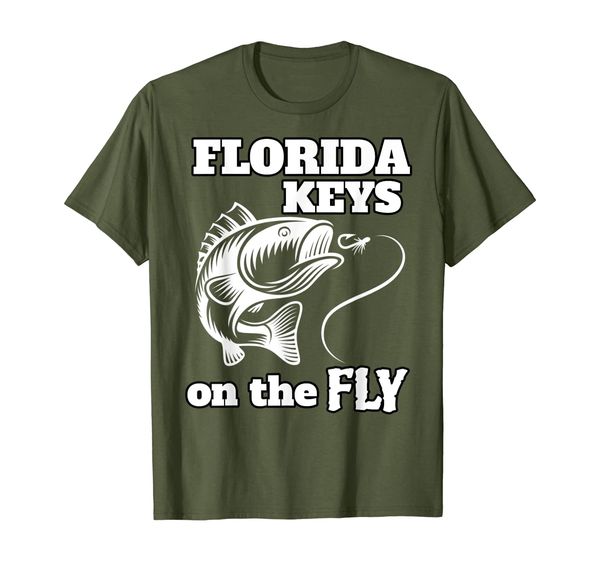 

Florida Keys on the fly fishing souvenir shirt, Mainly pictures