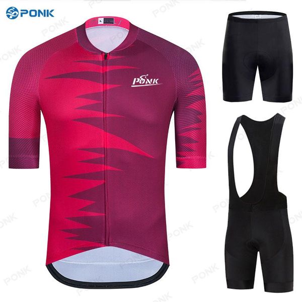 

racing sets 2021 bicycle clothes men cycling summer pro team road bike short sleeve clothing ropa ciclismo mtb jersey set ponk, Black;blue