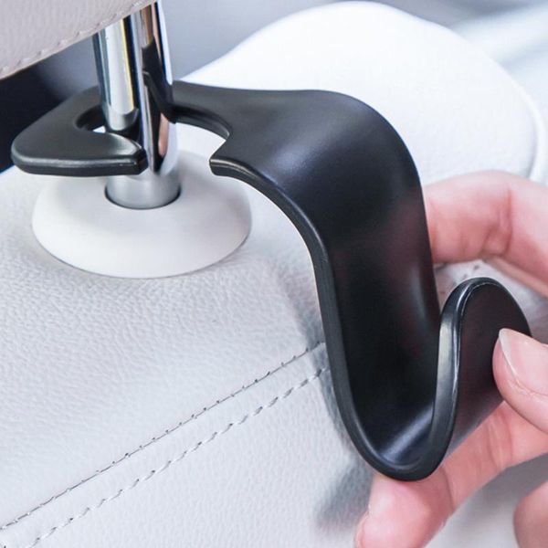 

hook hanger 10pcs car hooks back seat concealed super load bearing household auto multi-function creative gift storage (black)